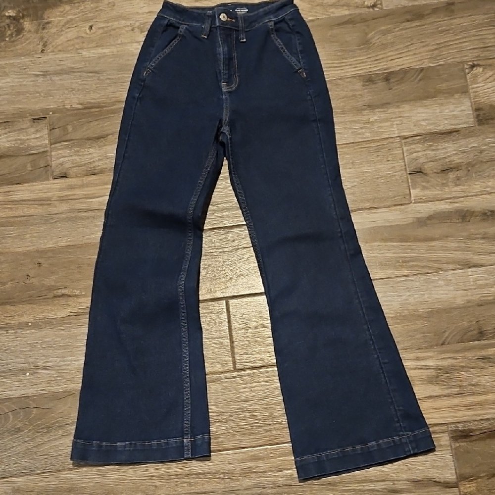 Old Navy Dark Blue Wide-Leg Jeans